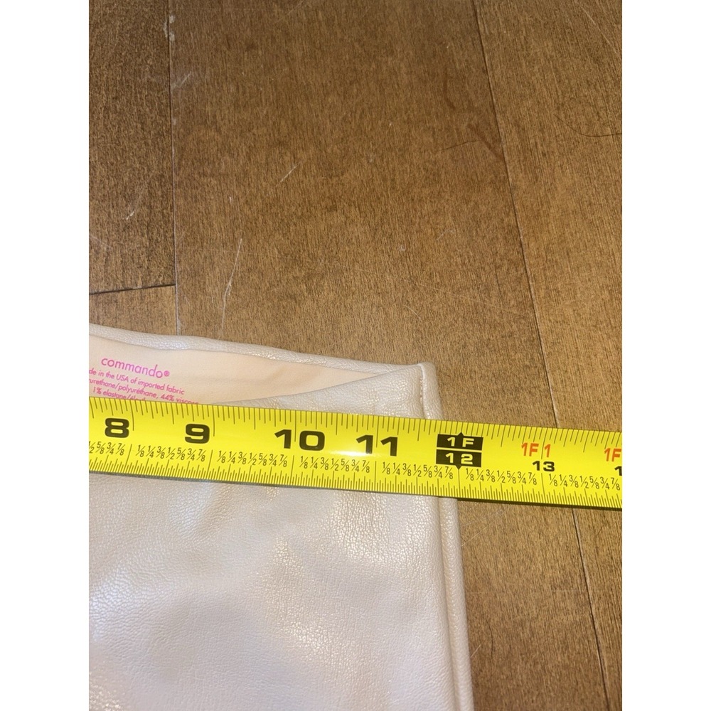 Commando Faux Leather Flare Legging Large New High Rise - Picture 9 of 10